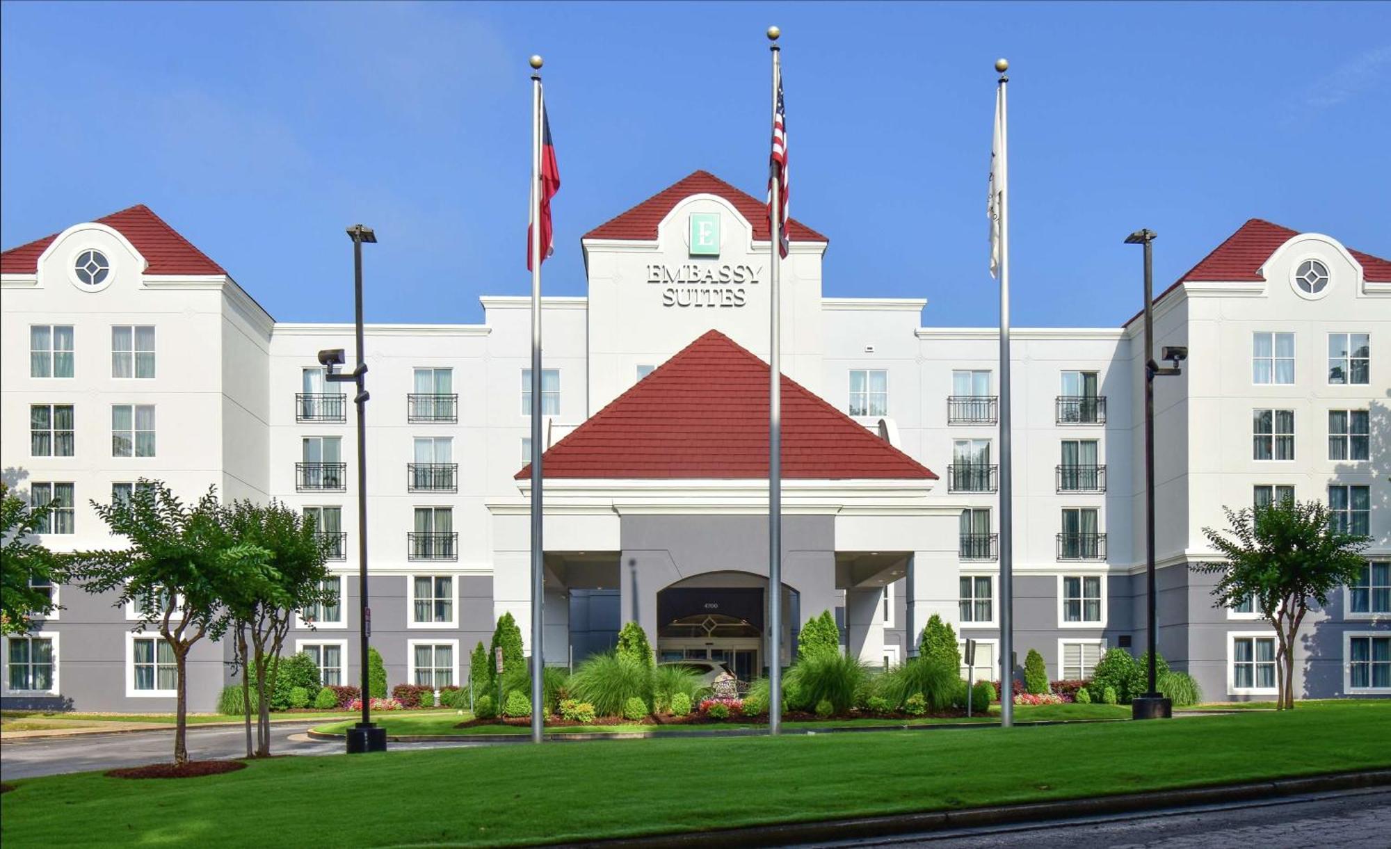 Embassy Suites By Hilton Atlanta Airport College Park Bagian luar foto