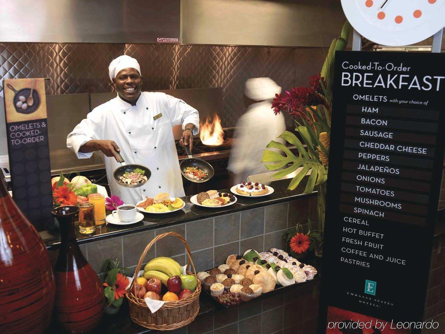 Embassy Suites By Hilton Atlanta Airport College Park Restoran foto